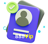 Tornar-se um membro do 888Vip é muito simples